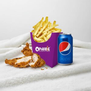 3 Piece Hot Phabie Chicken Tenders Meal