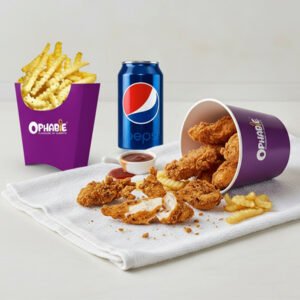 5 Piece Hot Phabie Chicken Tenders Meal