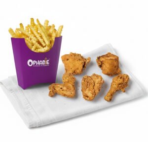 Half Chicken 5 Piece Hot Phabie Fried Chicken Meal