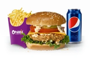 Signature Chicken Burger Meal